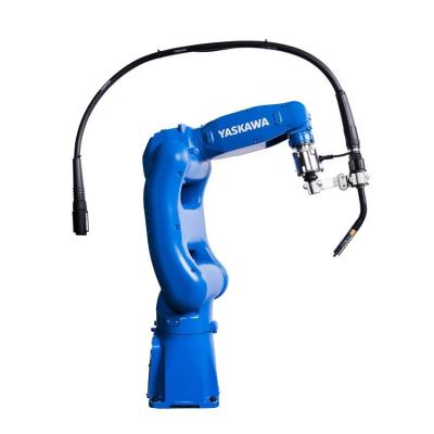 China 6 Axis Industrial Welding Robot With Teach Pendant MSR 655 Rotating Turntables for sale