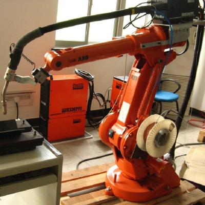 China IRB1520 Used ABB Robot With Welder Second Hand Welding Robot Arm for sale