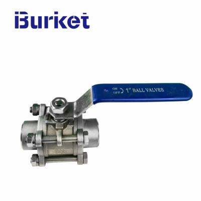 China Dn50 pn16 stainless steel pneumatic Thrinch welded stainless steel  high temperature 2 way manual ball valve for sale