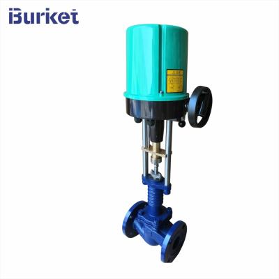 China DN25-150 4-20ma 220v50hz Electric motor drive proportional Steam Control Valve for Textile pipelines for sale