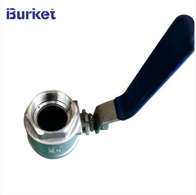 China OEMThread Manual PN16/20 Medium pressure ss304 Ball Valve with pvc Coated handle for sale