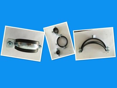 China 1.8 mm / 2.0 mm Thick Rubber Pipe Clamp For Heating / Sanitary Pipe Lines for sale