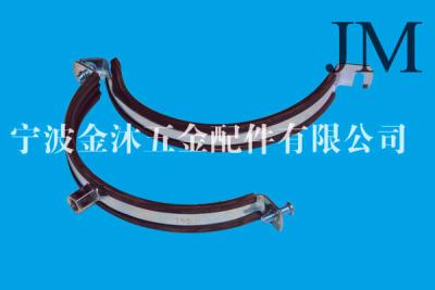 China Standard 20 mm Bandwidth Rigid Pipe Clamp , Heavy Duty Tubing Support Clamps for sale