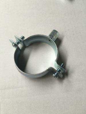 China Size Diameter 27mm - 32mm M8 / M10 Bracket Pipe Fitting Clamps Without Rubber for sale