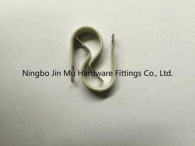 China M6 Aperture Single Wire Hose Clamps , 0.8 mm - 1 mm Thickness Metal Cable Clips for sale