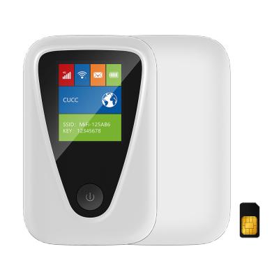 China 4G LTE MiFi Hotspot WiFi Device Portable For WiFi With LCD Screen for sale