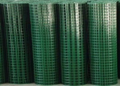 중국 건축 프로젝트를 위한 녹색 PVC 입히는 용접된 철망사 높은 장력 강도 판매용