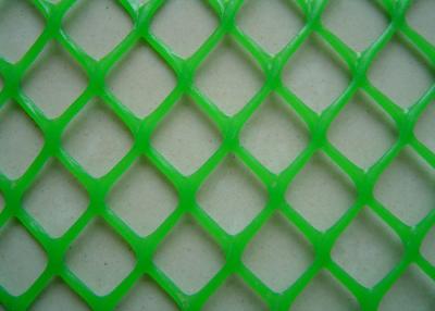 China 2mm 100-1200g/m2 Plastic Netting Mesh Square Aperture Mesh Green White Blue Color for sale
