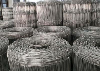 China 200g/M2 Zinc Coated Breeding Fence / 1-2m Cattle Woven Wire Cattle Fencing for sale