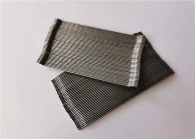 China 1200Mpa Glued Hooked Ends Steel Fiber Enhance Concrete Strength for sale