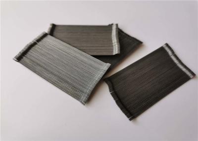 China Hooked Glued Carbon Steel Fiber 0.75mm For Construction / Building for sale