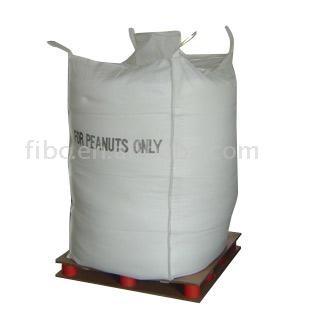 China Ventilated breathable Flexible Intermediate Bulk Containers FIBC for potatos pecans woods for sale