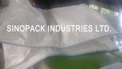 China 2200LBS Vier-panel geweven PP grote zak met geventileerde stof voor aardappelen / ui Te koop