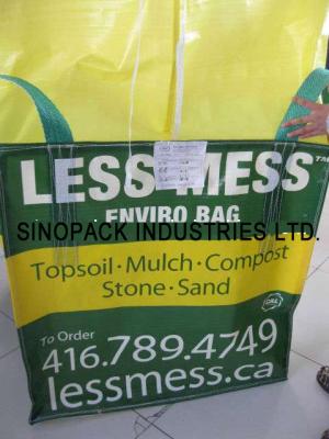 China Large Environmental Skirt top BOPP laminated bags for agricultural seeds for sale
