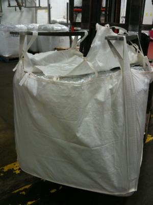 China Flap lid U-panel polypropylene 1 Tonne bags Flexible Intermediate Bulk Containers for sale