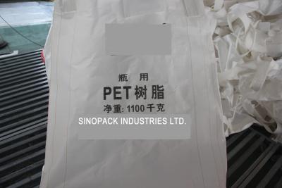 China Polypropylene Circular / Tubular Big Bag FIBC For PET Resin Packing for sale