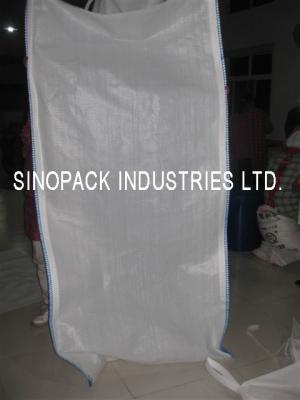 China Tall U-Panel Big Bag FIBC , UV Treated Cement Polypropylene Jumbo Bags for sale