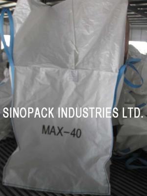 China 1 ton U-painel duffle top 100% PP grande saco tecido virgem para solo / cimento / minerais à venda