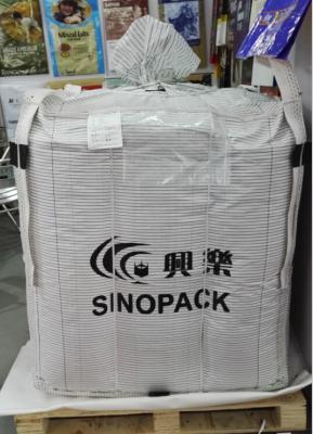 China Conductive Fibc NEL/SGS TYPE C Bag , Anti Static Bags Flammable Goods Bulk Packing for sale
