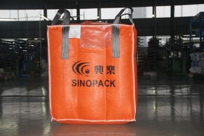 China 100% Pure PP Big Bag/ Baffle Bag/ Q Bag/ FIBC/ Jumbo bag for shipment for sale