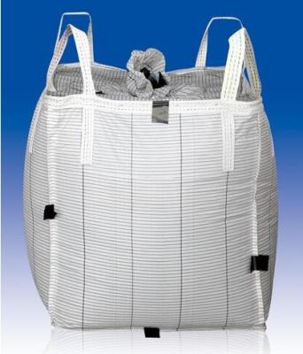 China TIPO tecido PP antiestático sacos grandes condutores de C 4 laços de canto transversais do painel à venda