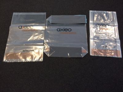 China Material transparente del HDPE del bolso lateral tubular transparente del escudete, impresión de la película de BOPP en venta