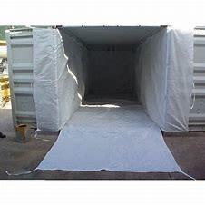 China Dry Bulk Four Panel Ibc Tote  Shipping Container Liner Bags for sale