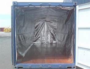 China PE Film 4 Panel  Bulk Shipping Container Liners UV treated for sale