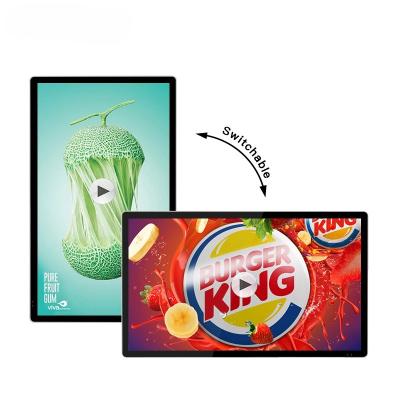 China 43inch  Lcd Digital Signage Advertising Rk3288 Backpack Lcd Advertising Video Media Player for sale