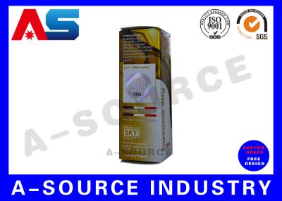 China Electronic Cigarette Juice e Liquid Boxes Custom Hologram Printing 30 / 50ml for sale