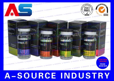 China El pequeño frasco de envío 10ml del holograma farmacéutico encajona la testosterona Cypionate con colores de CMYK en venta