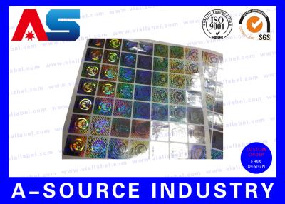 China Anti Fake Hologram Security Stickers , Printing 3d Hologram Security Labels Tamper Proof for sale