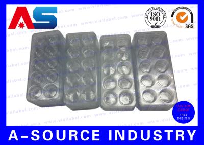 Cina Vial Plastic Pharmaceutical Blister Packaging eliminabile medico per un contenitore di 10 fiale 1ml/3ml/10ml in vendita