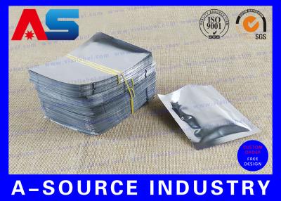 China Silver Standing Up Plastic Aluminium Foil Bag For Medication Blister Packs for sale