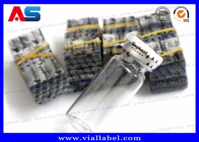 China PETG / PVC Heat Shrink Sleeve Label For 10ml Glass Or Plastic Bottle Cap Sealing for sale