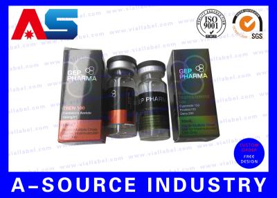 China Kasten der kundenspezifisches Testosteron-leerer Phiolen-10ml, CMYK/Panton-Farbe 10 ml-Behälter zu verkaufen