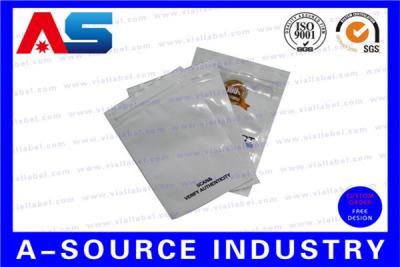 China Kundenspezifische Druckfolien-Taschen mit Reißverschluss, die für pharmazeutisches Peptide-Mundpillen verpacken zu verkaufen