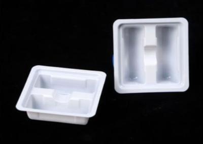 China Plastic Blister Tray Or Holder Available To Hold 2×2ml Vial For Pharmaceutical Peptides Package for sale