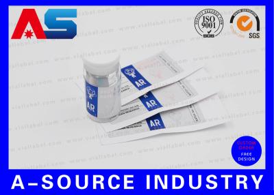 China Pharmaceutical Lab Test Solution Custom Private Label Water Bottle Sticker Design Template Printing for sale
