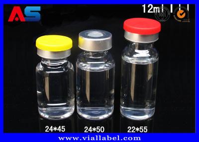 China 22*45mm Glass Bottles10ml Glass Vials With Stopper Lids For Peptide for sale