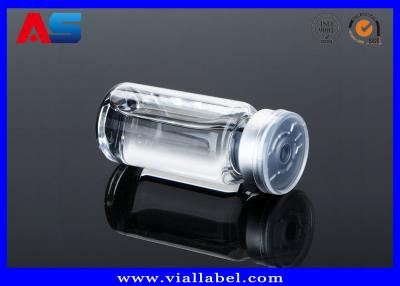 中国 ステロイドの包装のためのふたのゴム製ストッパーが付いている 8 つの ml の小さいガラス ガラスびん 販売のため