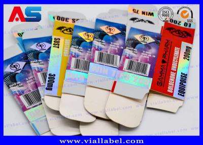 China Dauerhafte Antikästen des pharmazeutischen Verpackens der Industrie der fälschungs-20ml Vial Boxes For Pharmacy Medication zu verkaufen