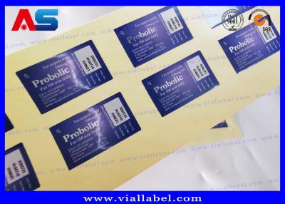 China Adhesive PP 10 Ml Pharmacy Peptide Bottle Label 10IU 2ml bottle labels for sale