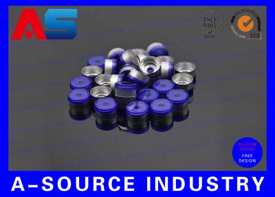 China Os tubos de ensaio 2ml/10ml de vidro da medicina lançam fora dos tampões 20mm para a solução/infusão orais à venda