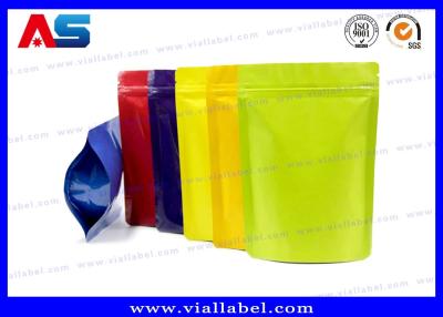 China Odorless 20C Aluminium Foil Ziplock Bags For Capsules Packaging foil bag heat sealer for sale