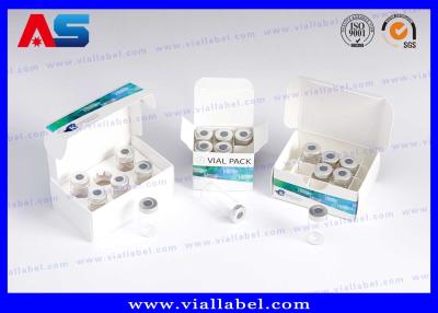 China Matt Varnishing Pharmaceutical Packaging Box For10 Vials Hcg / HCG / Peptides for sale