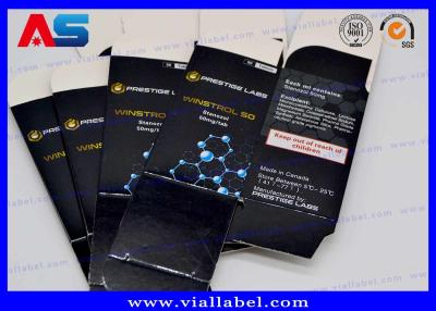 China Pharmaceutical Vial Box Packaging For Bodybuilding Peptide tablet bottle labels for sale