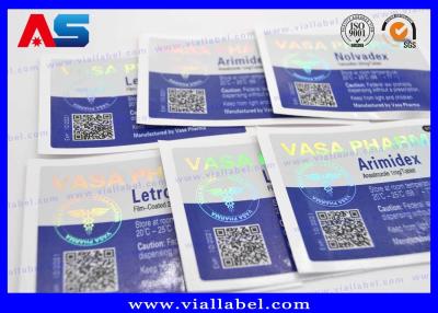 China Adhesive Panton Printing Laser Hologram Vial Label Custom essential oil bottle labels for sale