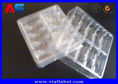 China 60C Thickness Medical 2ml Bottles PVC Transparent Blister for sale