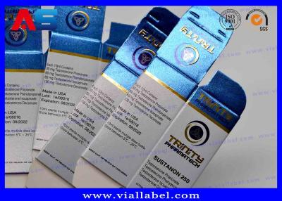 China Matt Lamination Small Packaging Boxes 10ml Vials Injectable Peptide 325g Paper for sale
